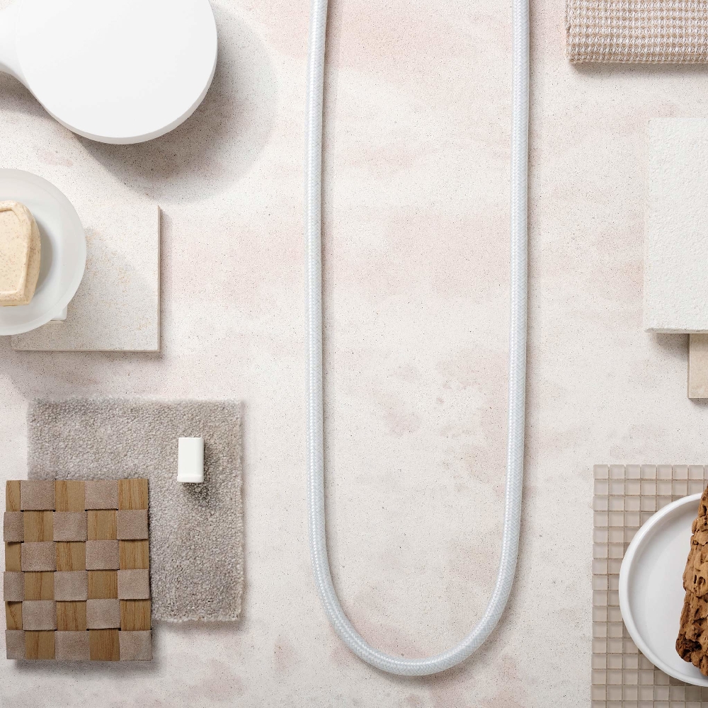 Hansgrohe Designflex wąż prysznicowy 125 cm biały mat 28220700