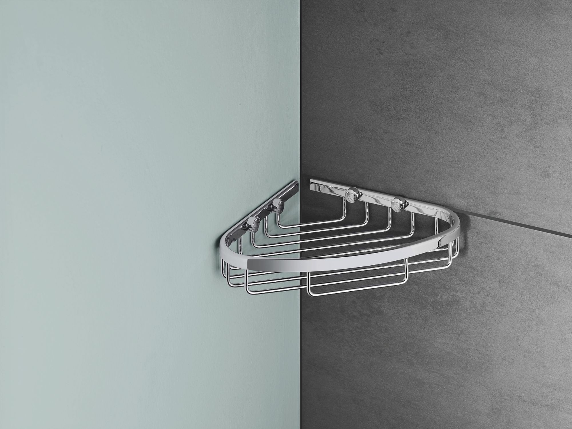 Grohe BauCosmopolitan półka narożna koszyk Essentials chrom 40663001 - Wysyłka w 24h