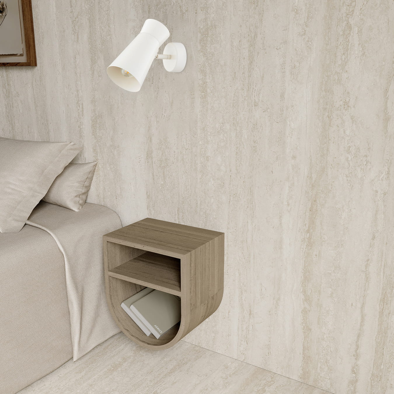 Argon Lord kinkiet 1x7 W biały 8762