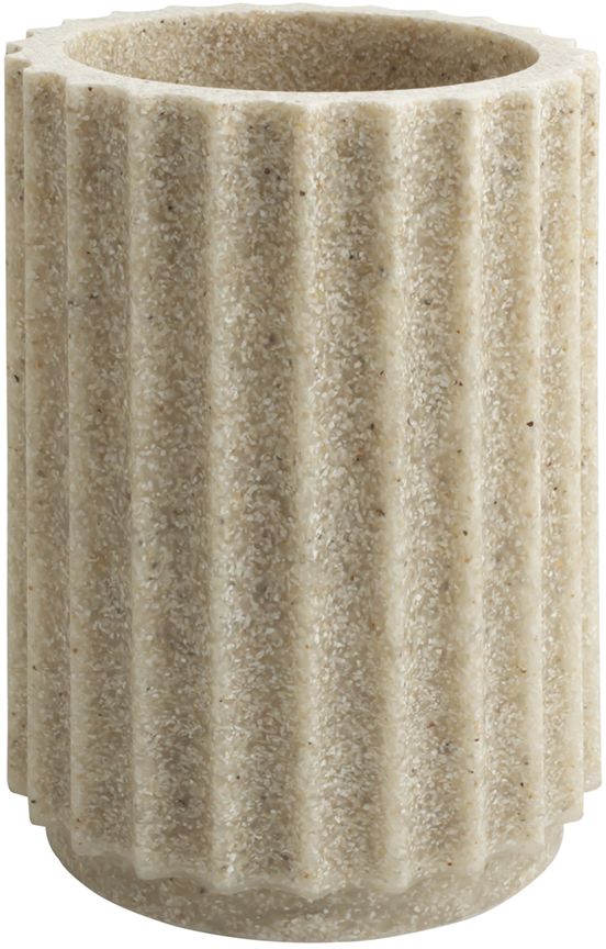 AWD Interior Sorra kubek do mycia zębów stojący beżowy AWD02191819 - Wysyłka w 24h