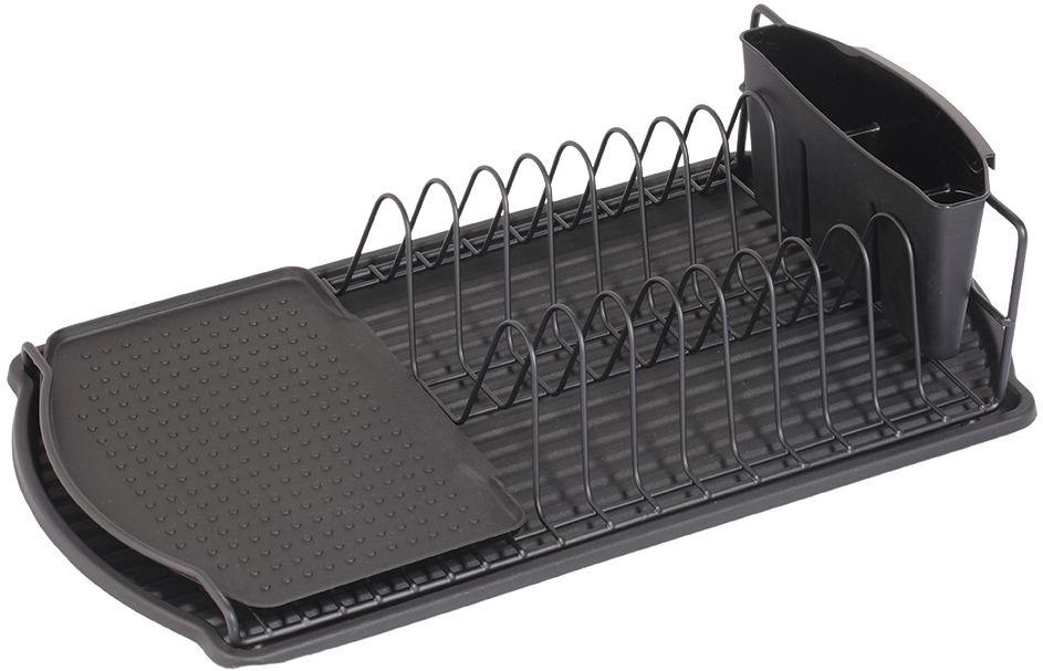 Kuchinox Torino suszarka do naczyń 47,5x26,5x11 cm czarny EKC701A - Wysyłka w 24h