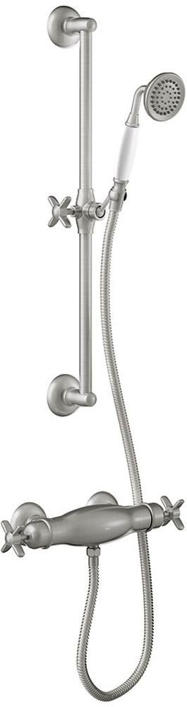 Tres Monoclasic zestaw prysznicowy z baterią termostatyczną stal 242.164.02.AC