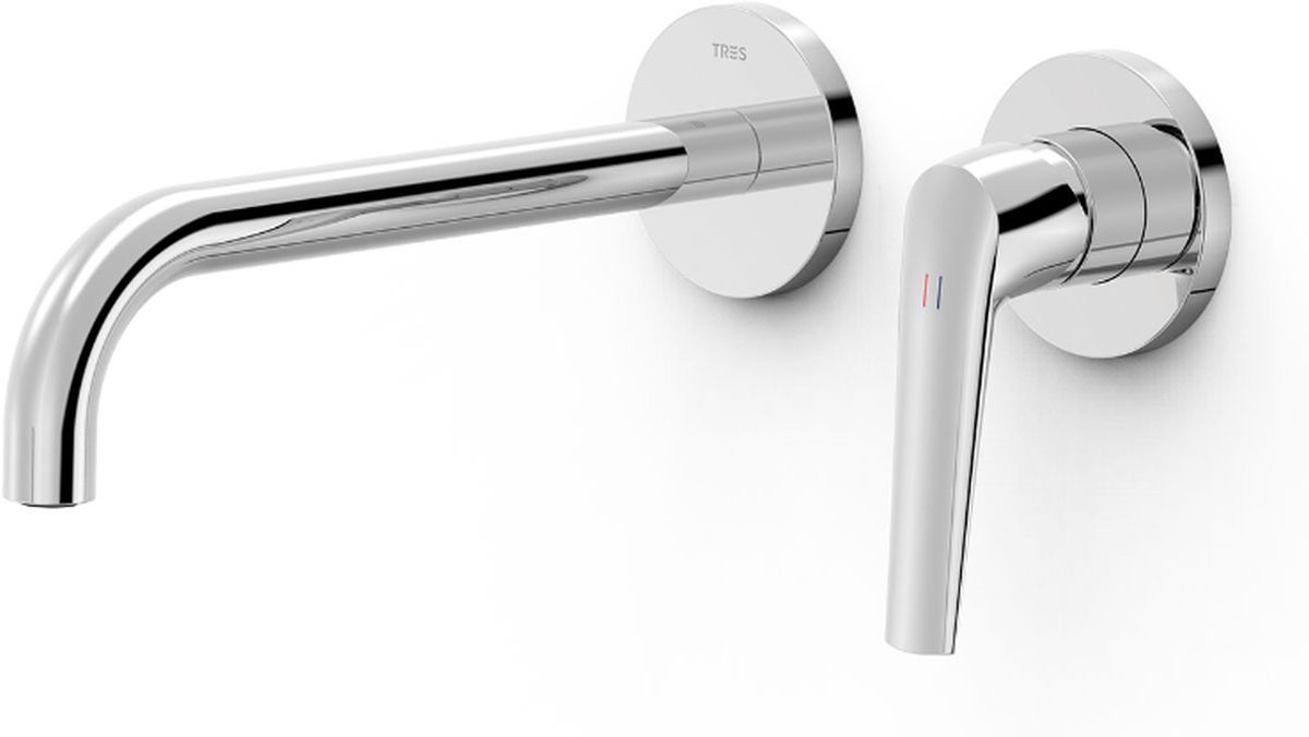 Tres Fuji bateria umywalkowa podtynkowa chrom 28130022 - Wysyłka w 24h