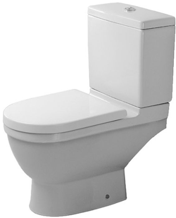 Duravit Starck 3 miska WC kompakt stojąca WonderGliss biała 01260900001