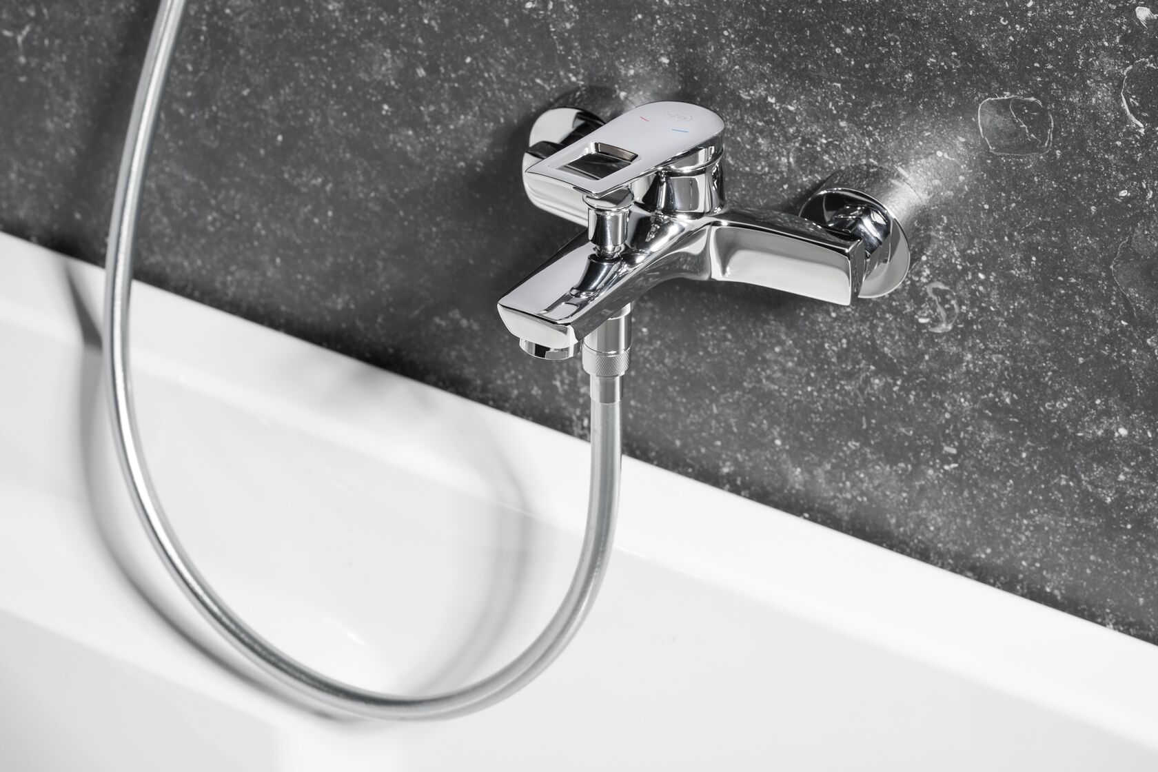 KFA Armatura Amazonit bateria wannowo-prysznicowa ścienna chrom 4624-010-00