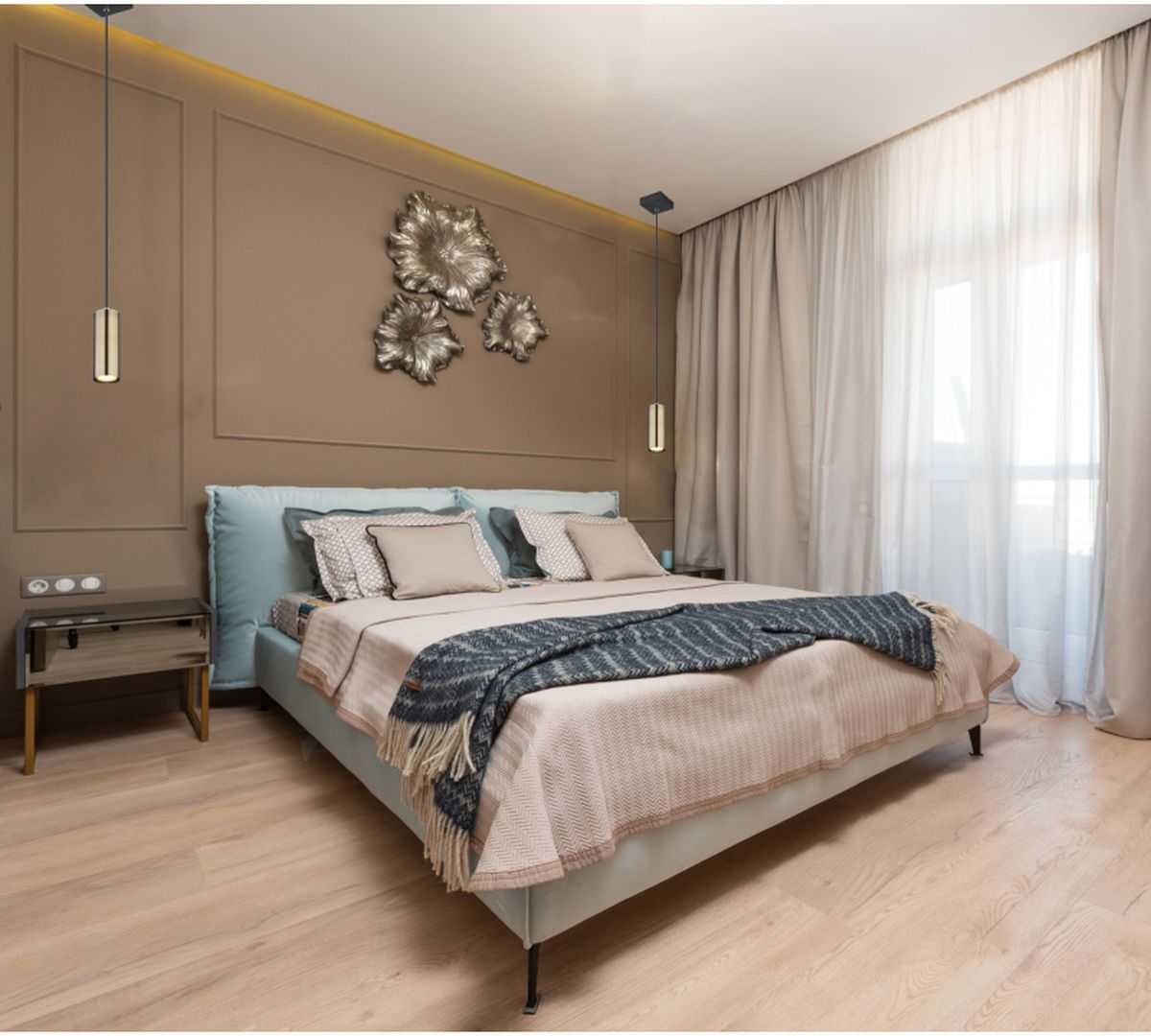 Globo Lighting Robby lampa wisząca 1x35W czarny/mosiądz 57911HM