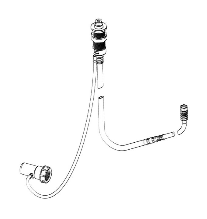 Kaldewei wąż prysznicowy wyciągany model 8880 chrom 689720200999