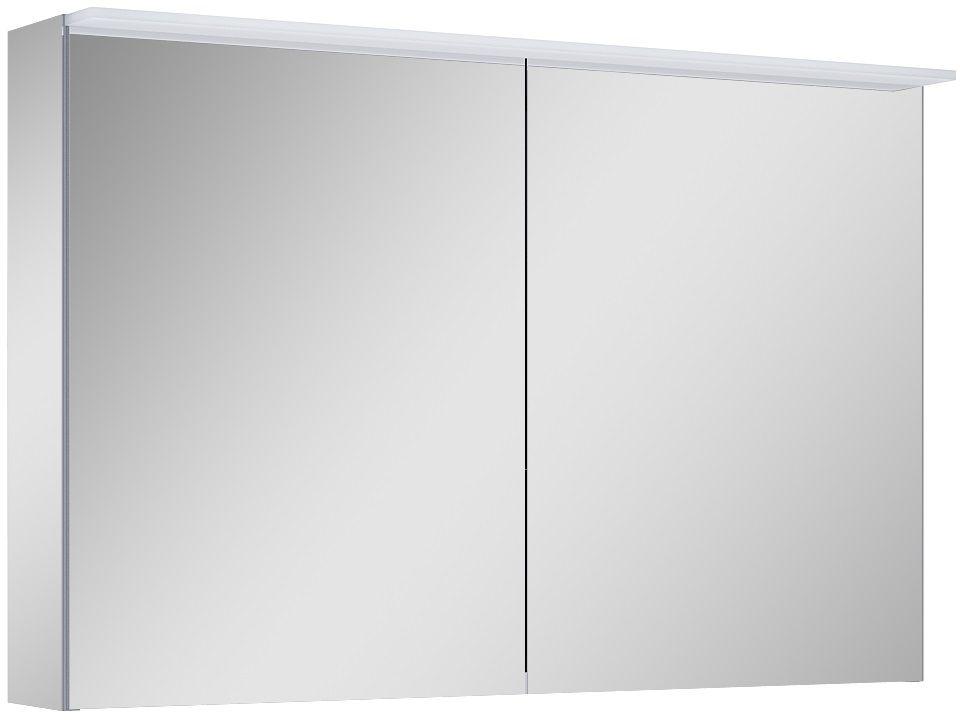 Elita Premium 2D szafka 100 cm lustrzana wisząca boczna z oświetleniem LED RE064665000010