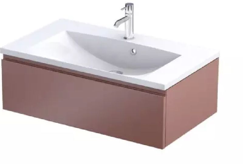 Oristo Brylant szafka 80 cm podumywalkowa wisząca czerwony mat OR36-SD1S-80-19