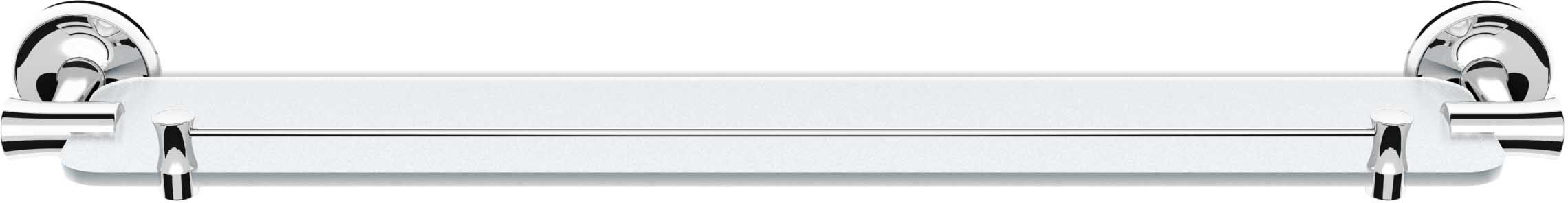 Stella Monaco półka pod lustro chrom/szkło matowe 09.800