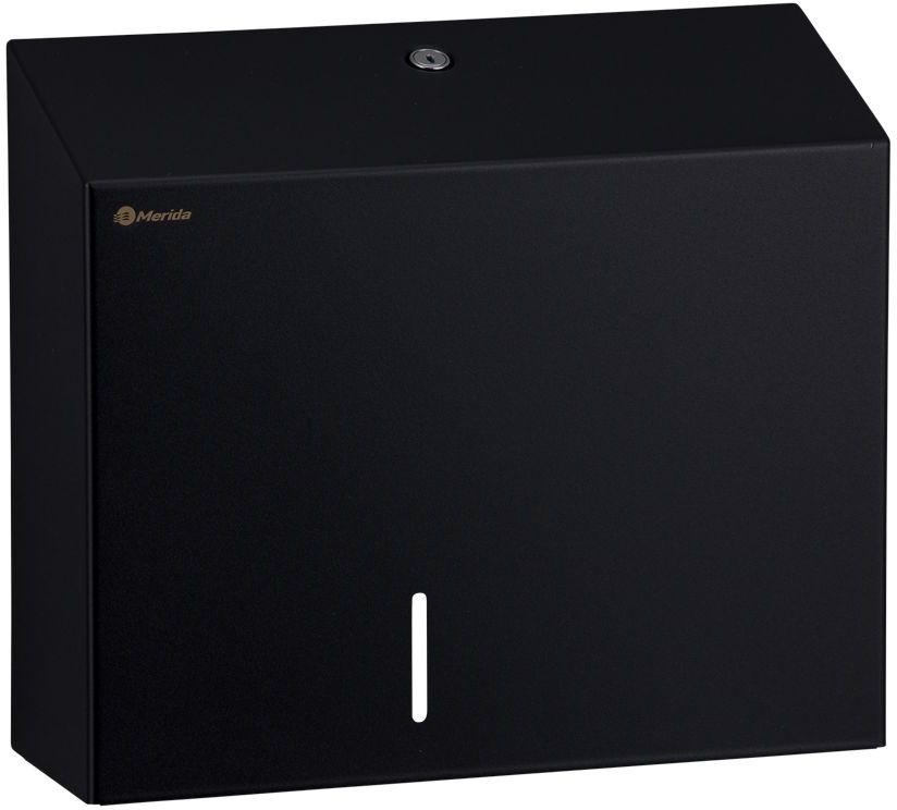 Merida Stella Black pojemnik na papier toaletowy czarny BSC202