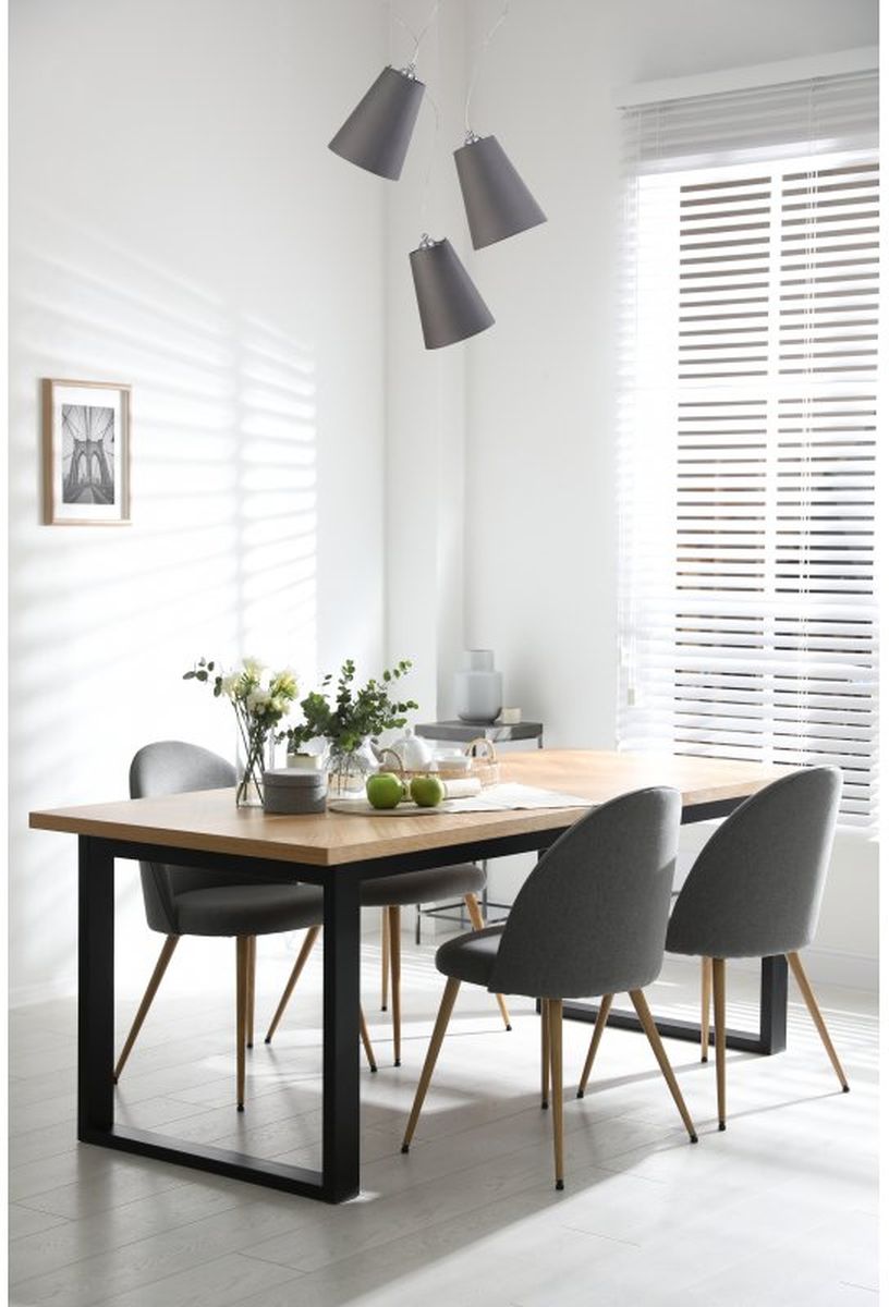 GTV Kasel lampa wisząca 3x40 W szary/popielaty OS-KAS3-15-DEC