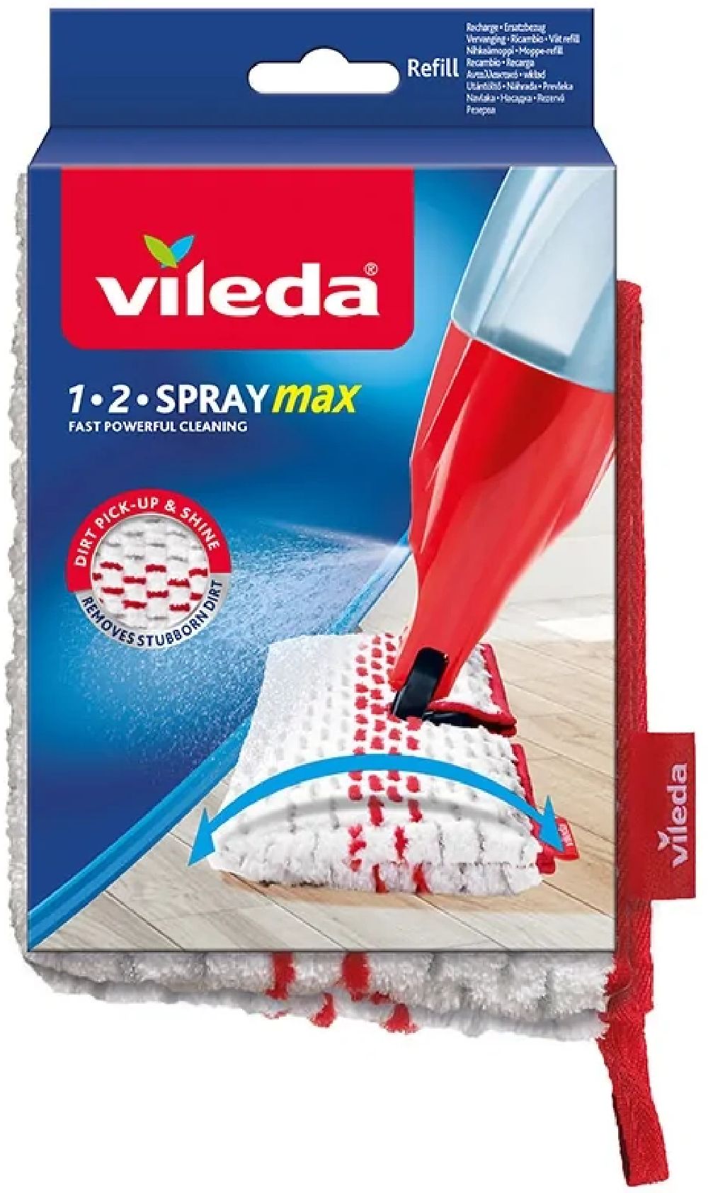 Vileda 1-2 Spray MAX wkład do mopa 173655 - Wysyłka w 24h