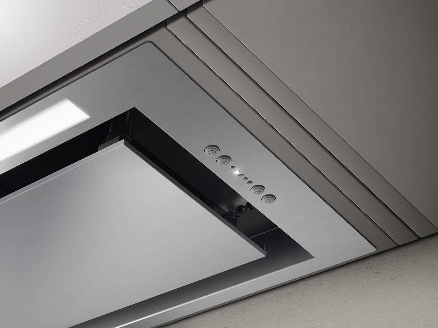 Elica Lane okap kuchenny 52 cm podszafkowy stal PRF0157333