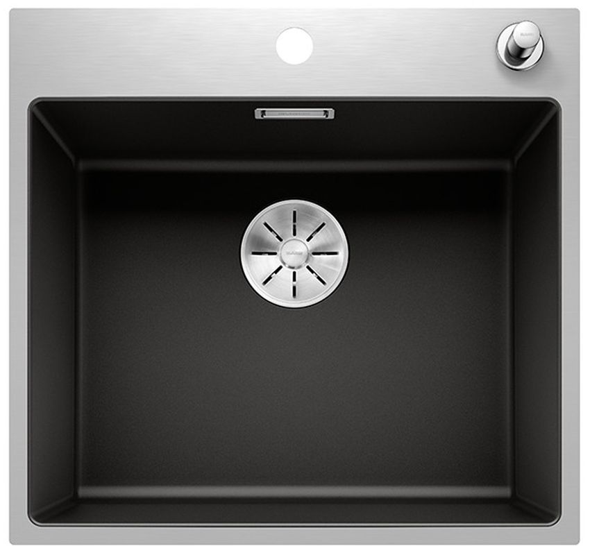 Blanco Subline 500-IF/A zlewozmywak granitowy 54,3x51 cm czarny 525999