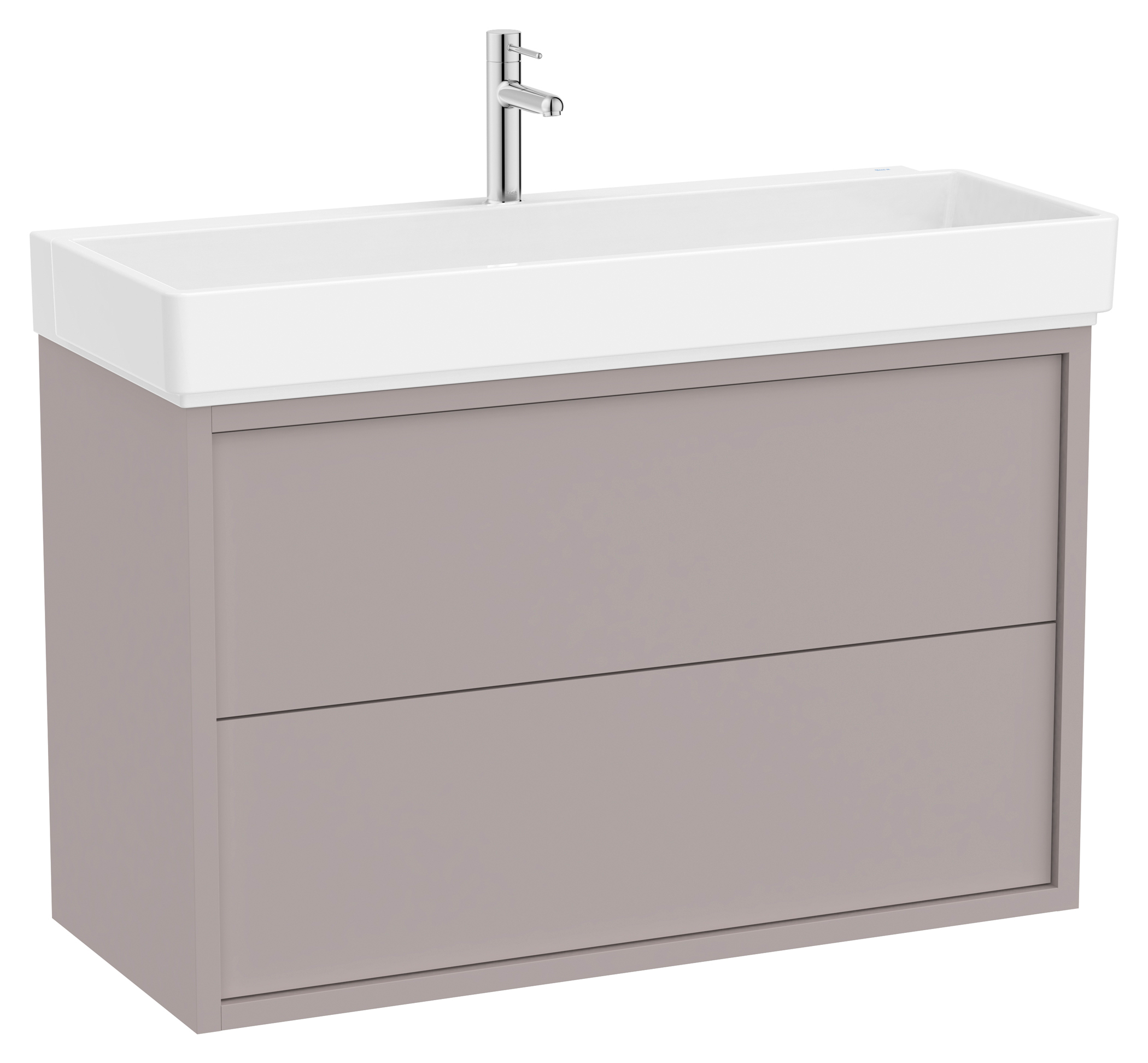 Roca Tura umywalka z szafką 100 cm szlachetny szary A852035559