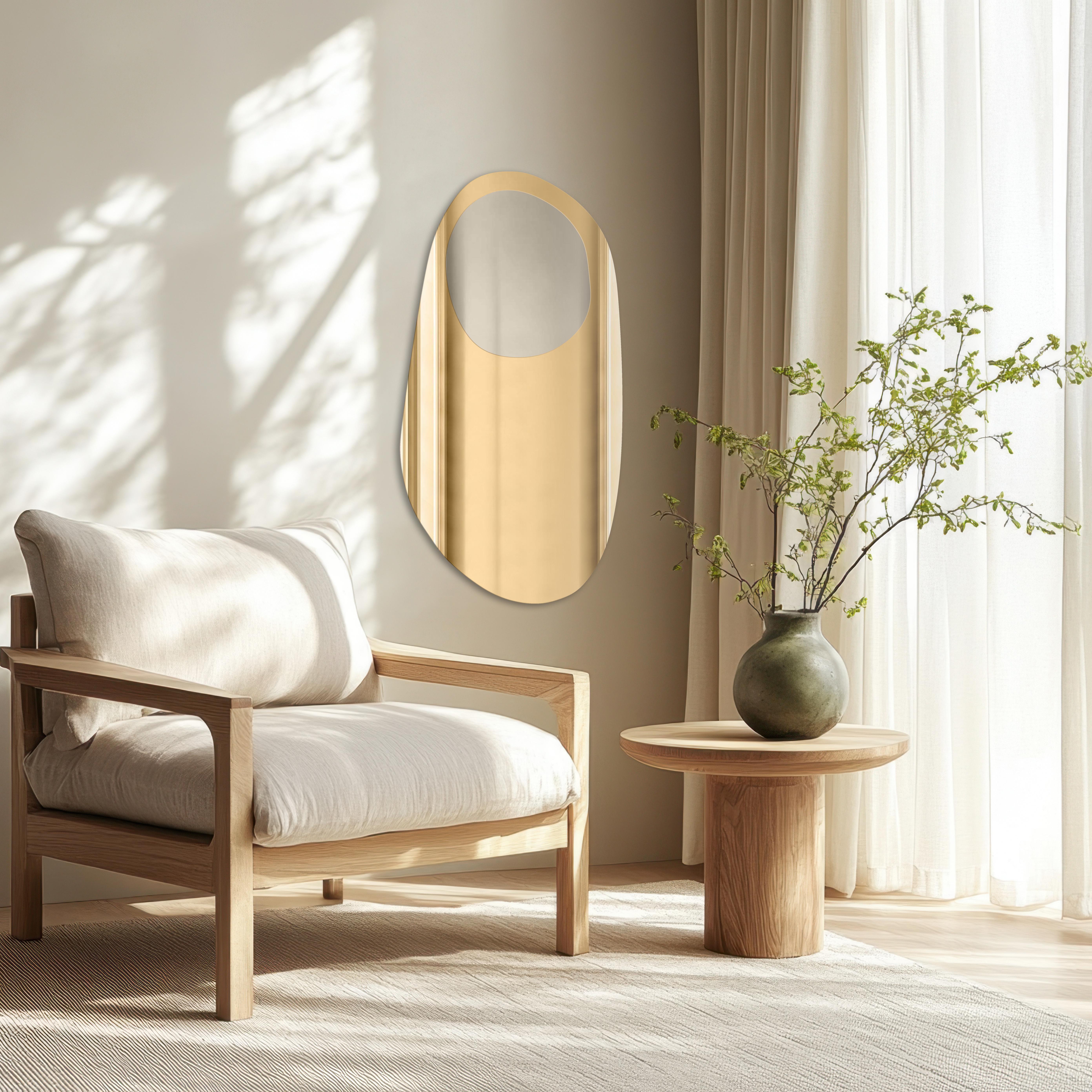 Guarda Spectrum Gold lustro 50x100 cm złoty/srebrny TOS-SPE-GOLD-50x100