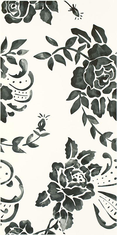 Paradyż Porcelano dekor ścienny 30x60 cm zielony/biały