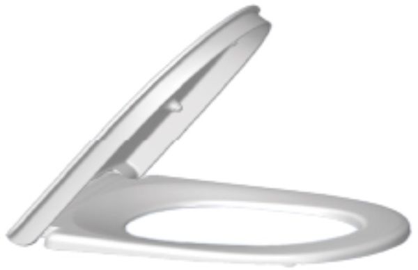 Villeroy & Boch O.Novo Vita deska sedesowa dla niepełnosprawnych biała 9M7261T1