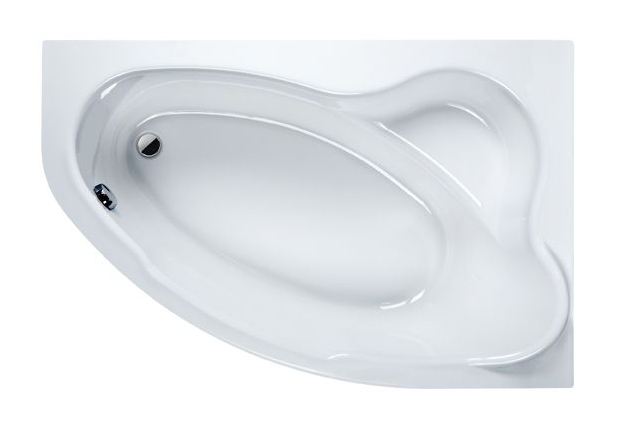 Sanplast Comfort wanna narożna 140x90 cm prawa biała 610-060-0150-01-000