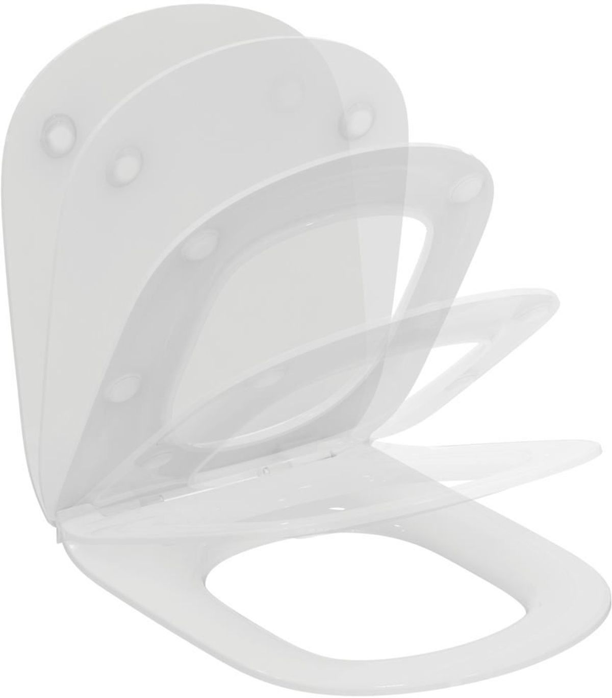 Ideal Standard Tesi deska sedesowa wolnoopadająca biały mat T3527V1