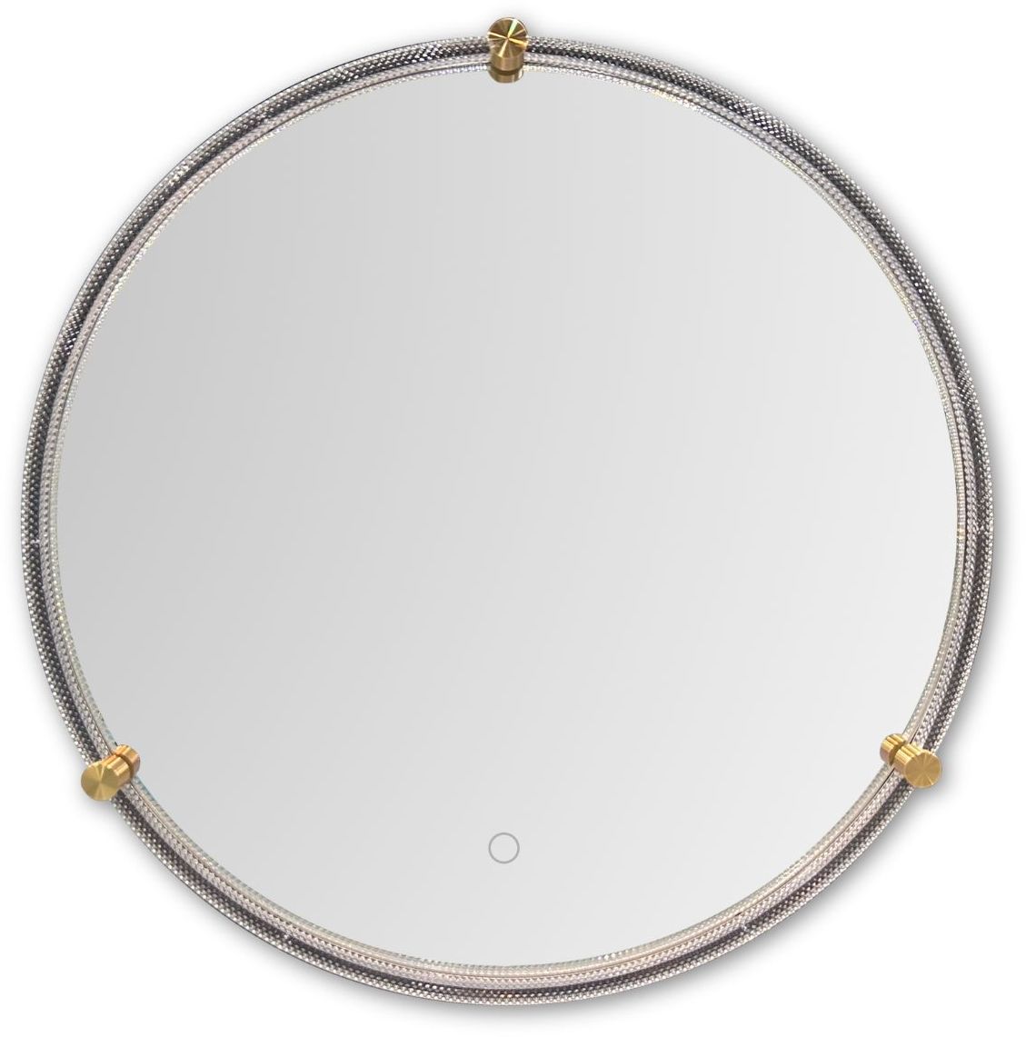 Zuma Line lustro 60 cm okrągłe z oświetleniem transparentne 003064-030713