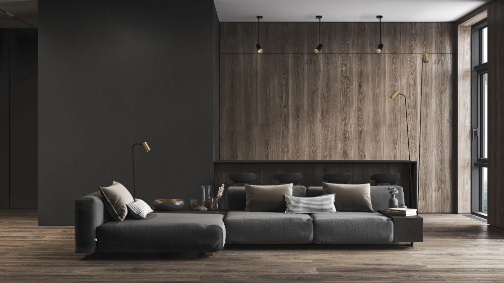 Nowodvorski Lighting Mono II lampa stojąca 2x10W LED mosiądz/czarna 7712