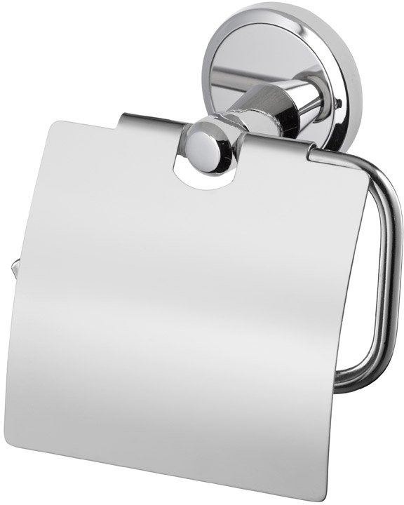 Bisk Seduction uchwyt na papier toaletowy z pokrywą chrom 03586