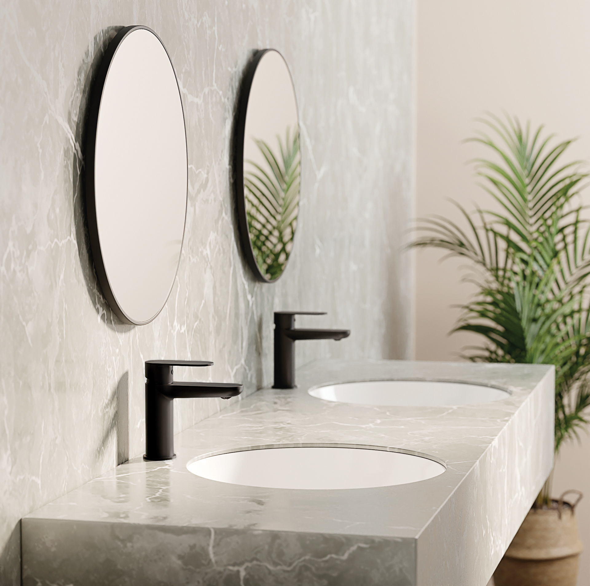 Deante Round lustro 60 cm okrągłe ADRN831