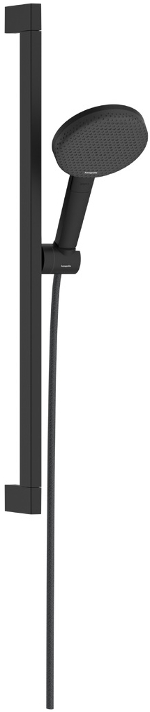 Hansgrohe Raindance Alive Select S EcoSmart zestaw prysznicowy ścienny czarny 24600670