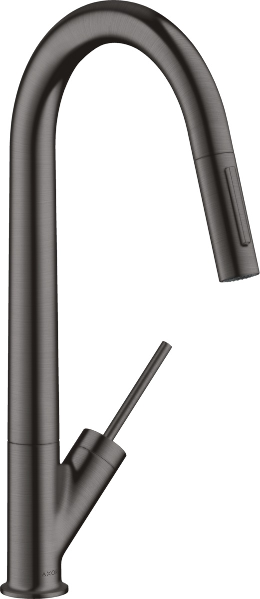 Axor Starck bateria kuchenna stojąca czarny chrom szczotkowany 10821340