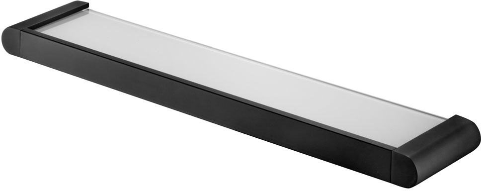 Bisk Futura black półka pod lustro czarny 02957