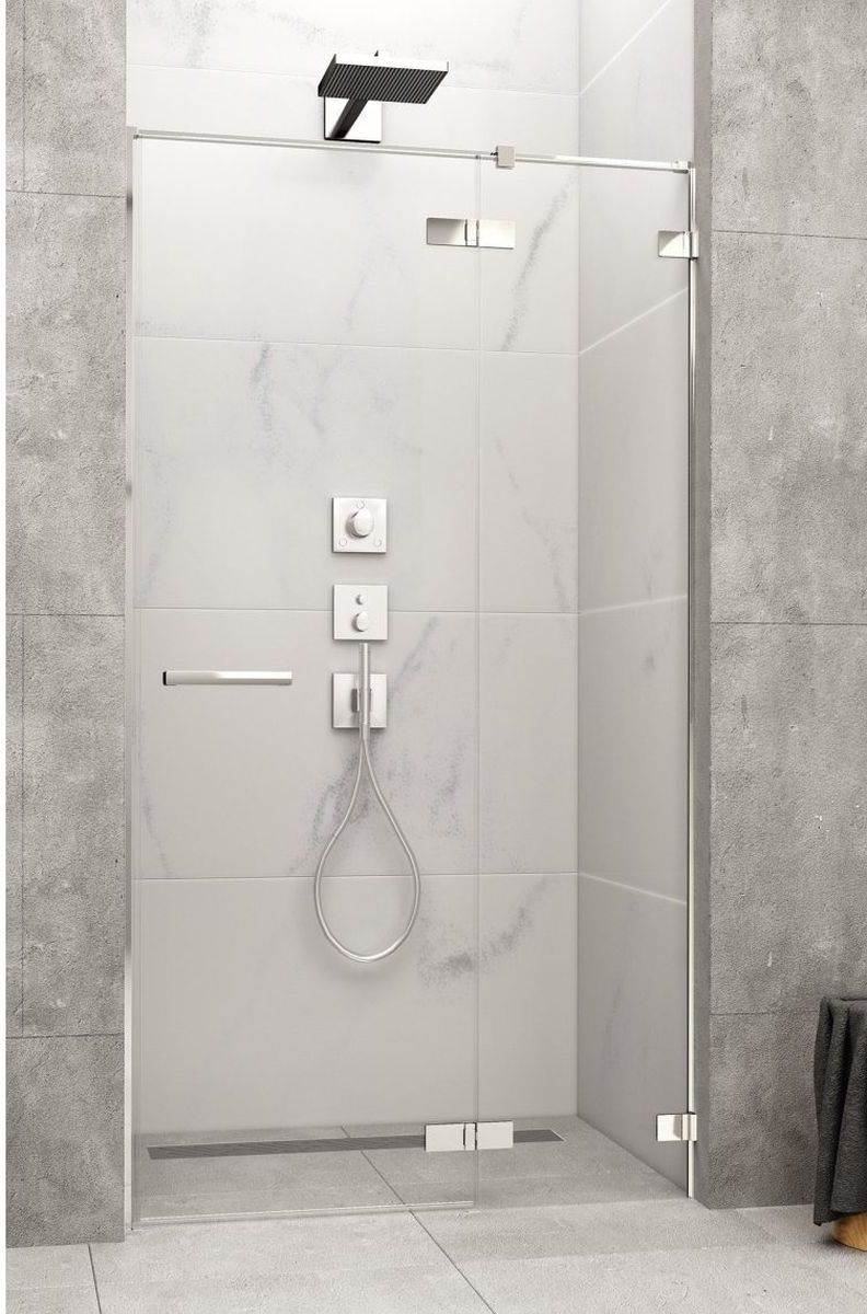 Radaway Arta DWJ II ścianka prysznicowa 22,3 cm prawa chrom/szkło przezroczyste 386011-03-01R