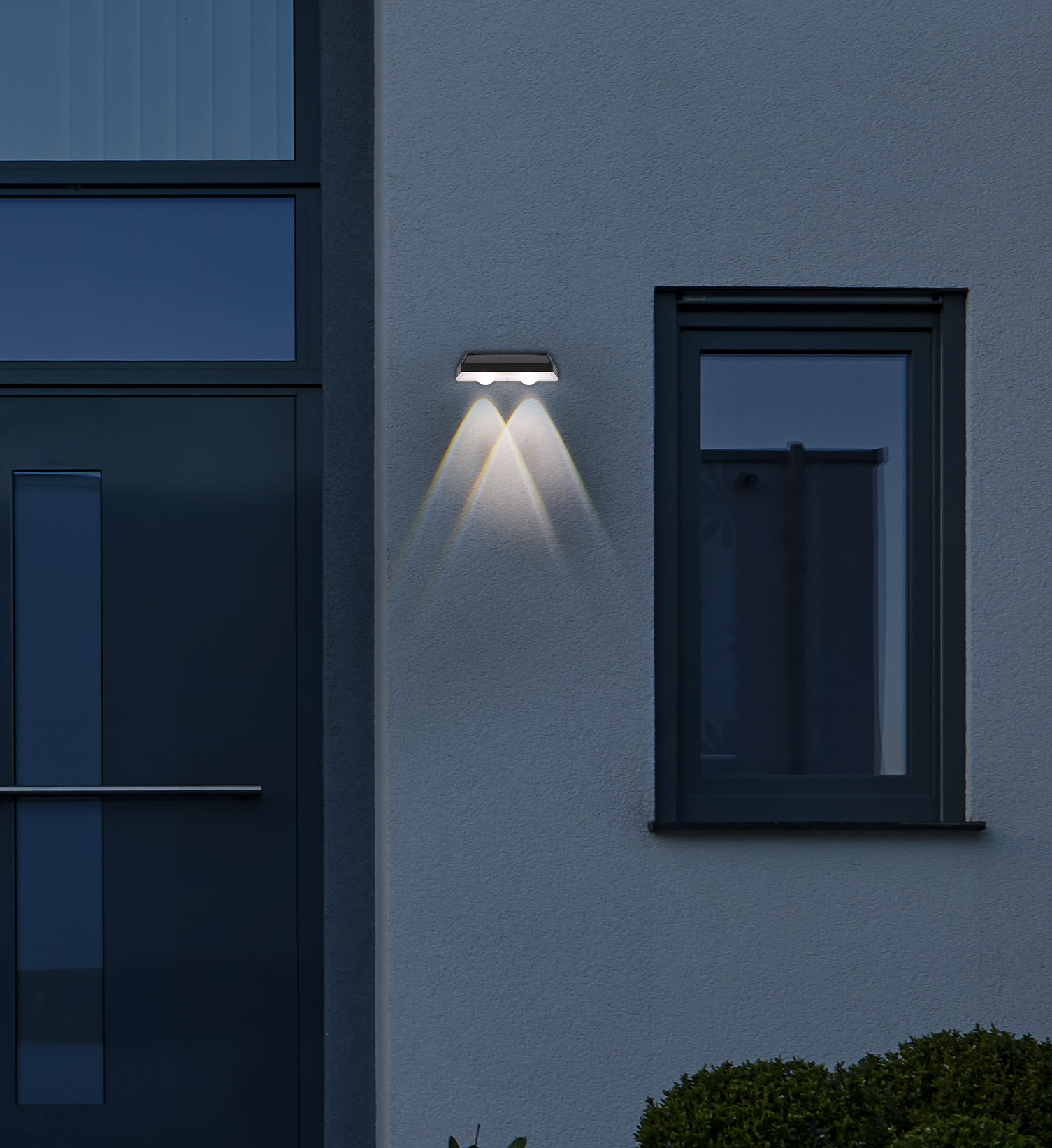 Globo Lighting Solar kinkiet solarny 1x0,4 W czarny 36499