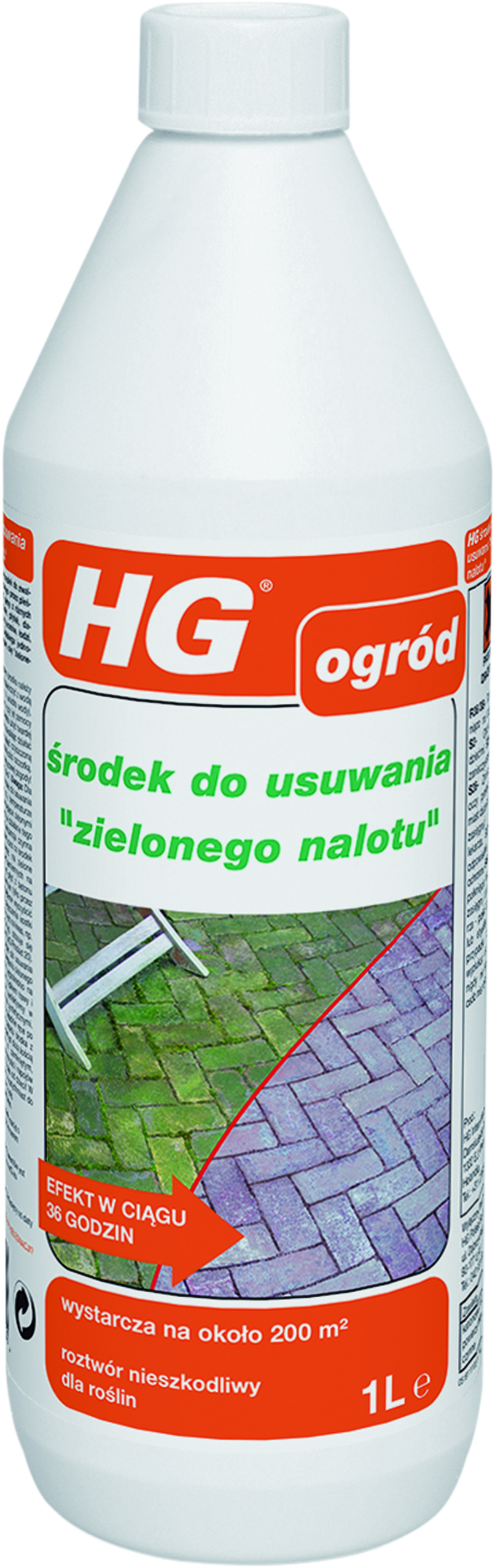 HG środek do usuwania zielonego nalotu 1000 ml (1 l) 181100129 - Wysyłka w 24h