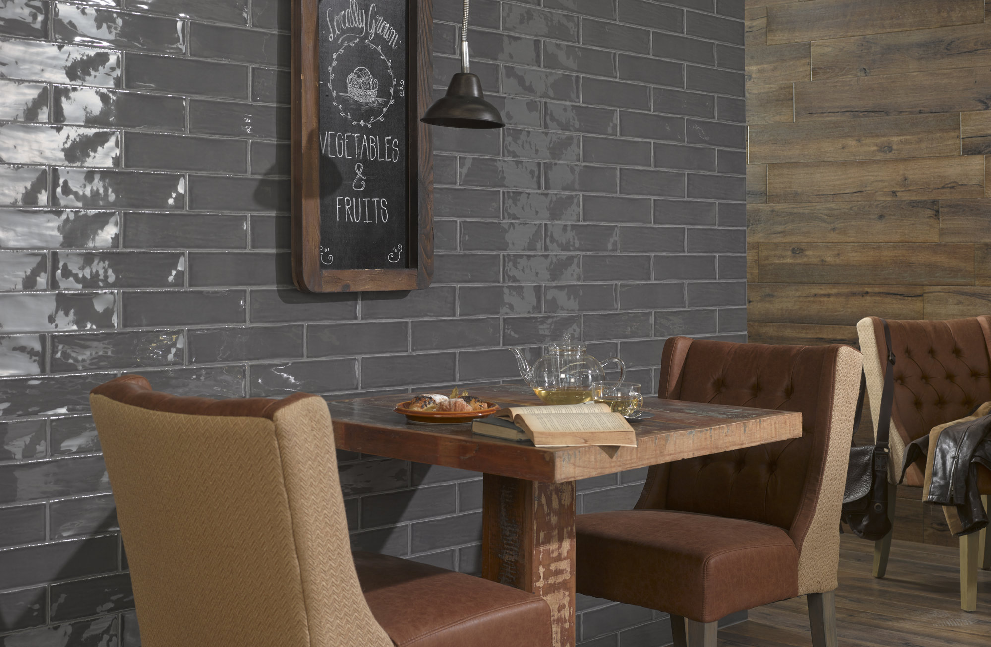 Peronda Harmony Poitiers Smoke płytka ścienna 7,5x30 cm