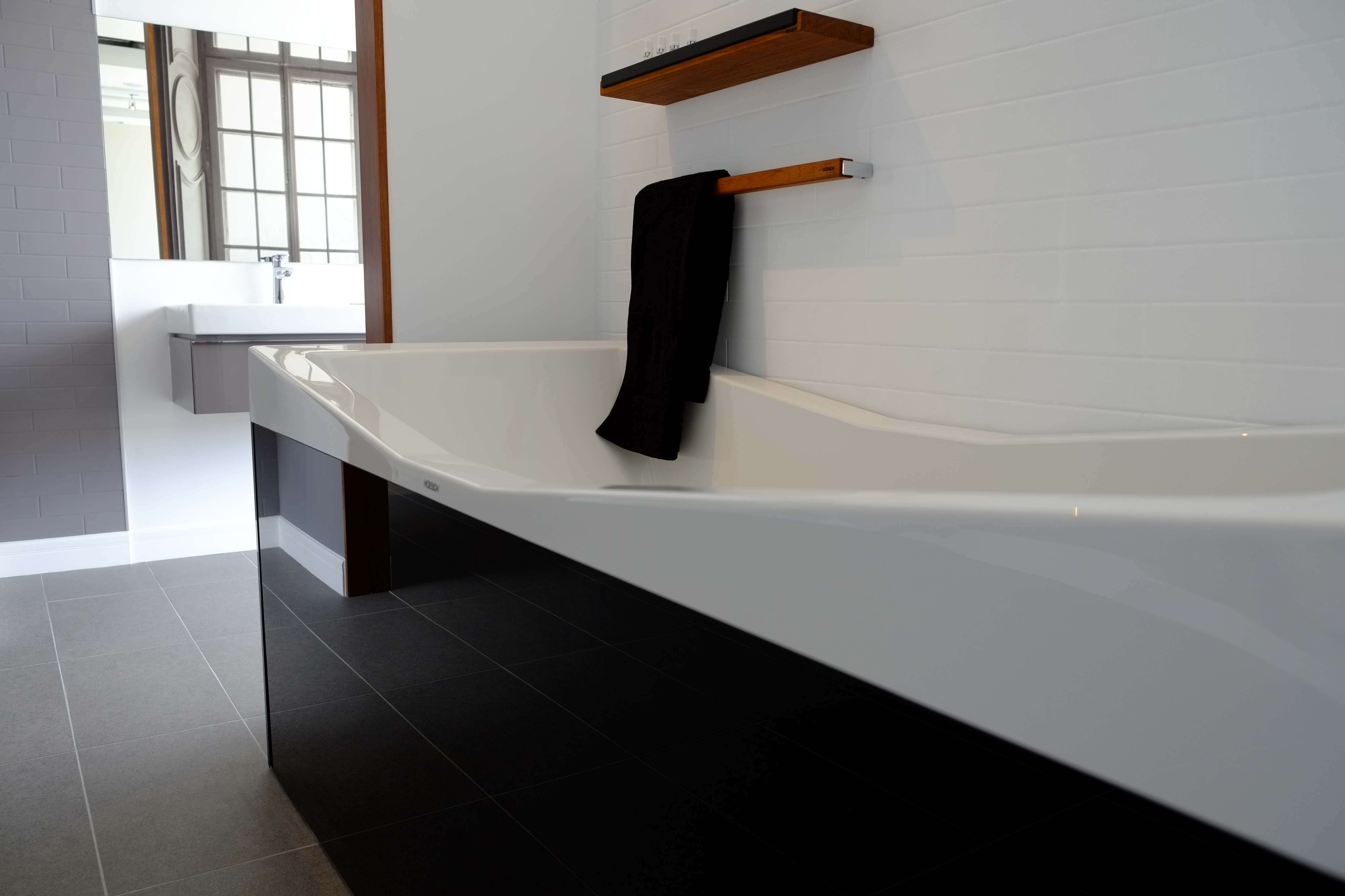 Hoesch Foster wanna prostokątna 190x90 cm do zabudowy biała 6697.010