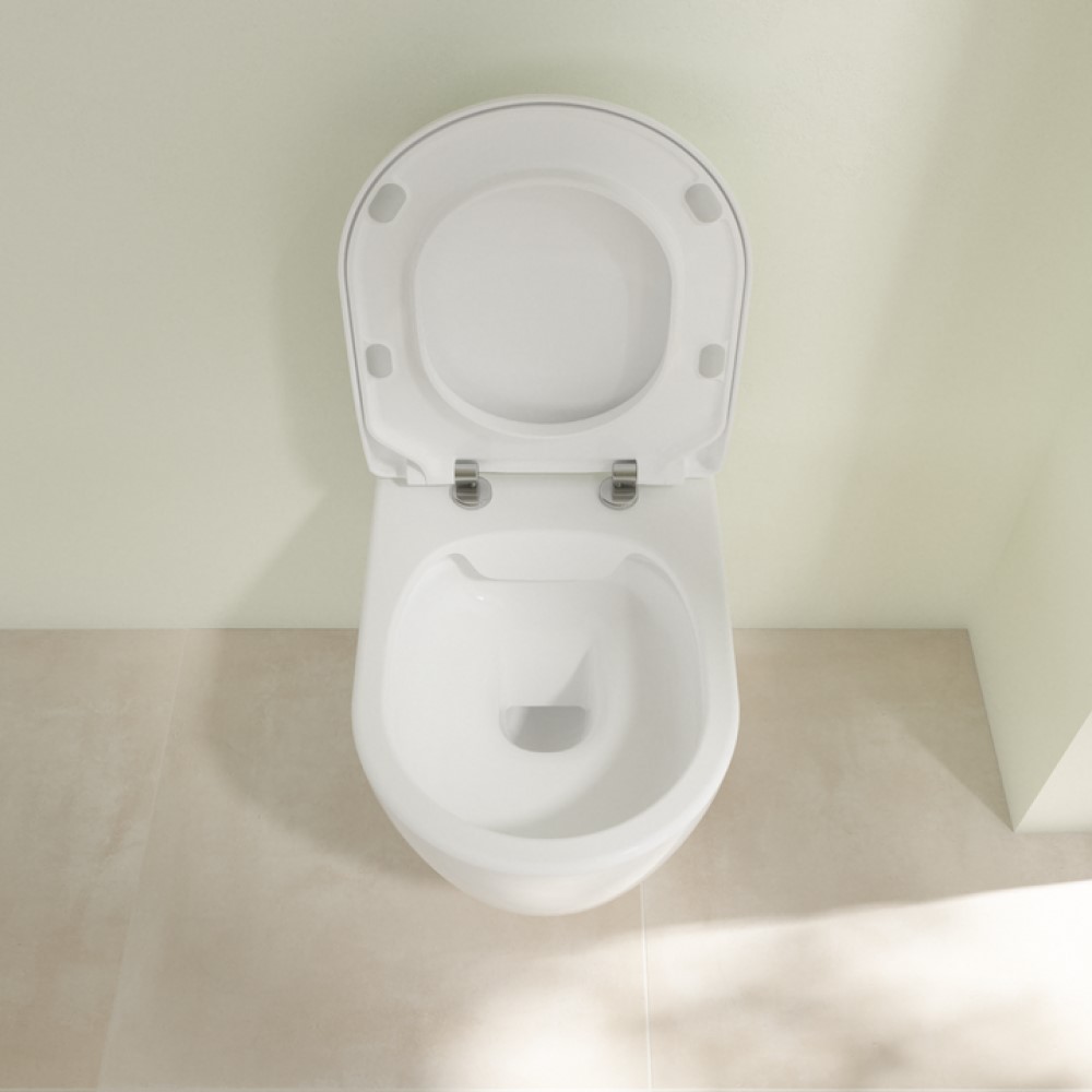 Villeroy & Boch Avento miska WC wisząca bez kołnierza biały połysk 5656R001 - Wysyłka w 24h