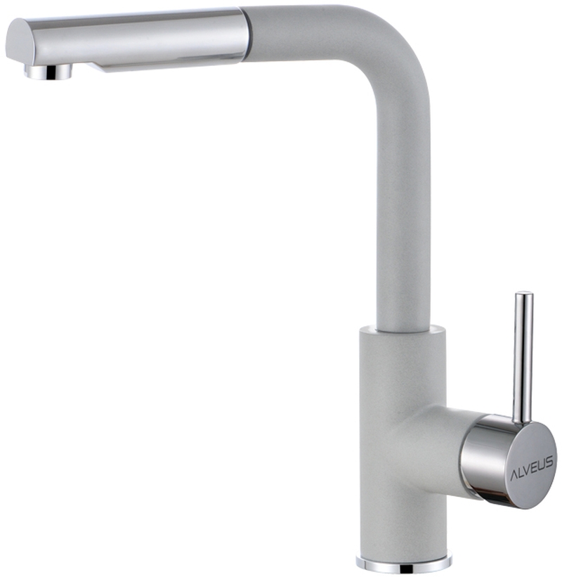 Alveus Siros bateria kuchenna stojąca z wyciąganą wylewką beton 1129044