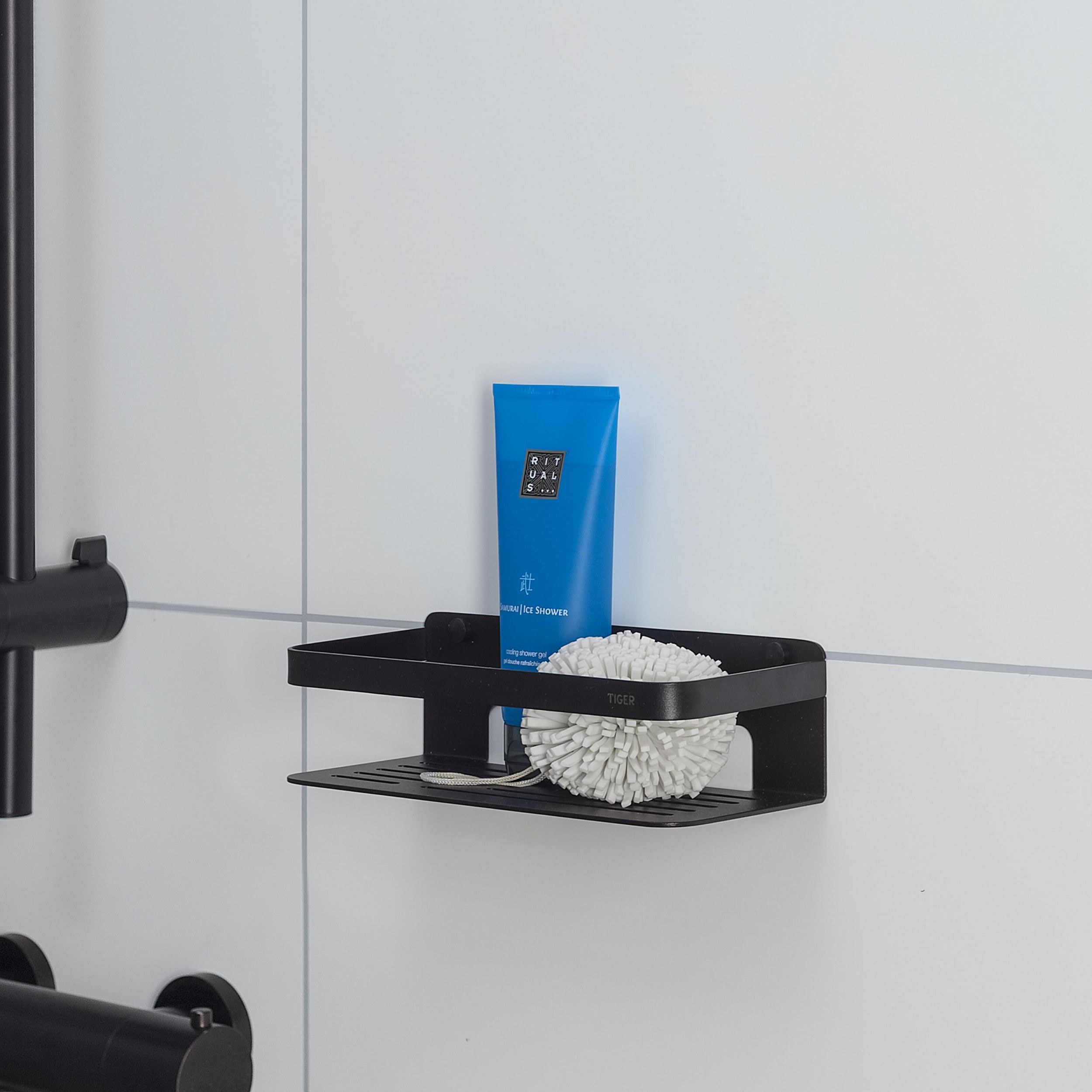 Tiger Caddy koszyk łazienkowy duży czarny 14002.3.07.46