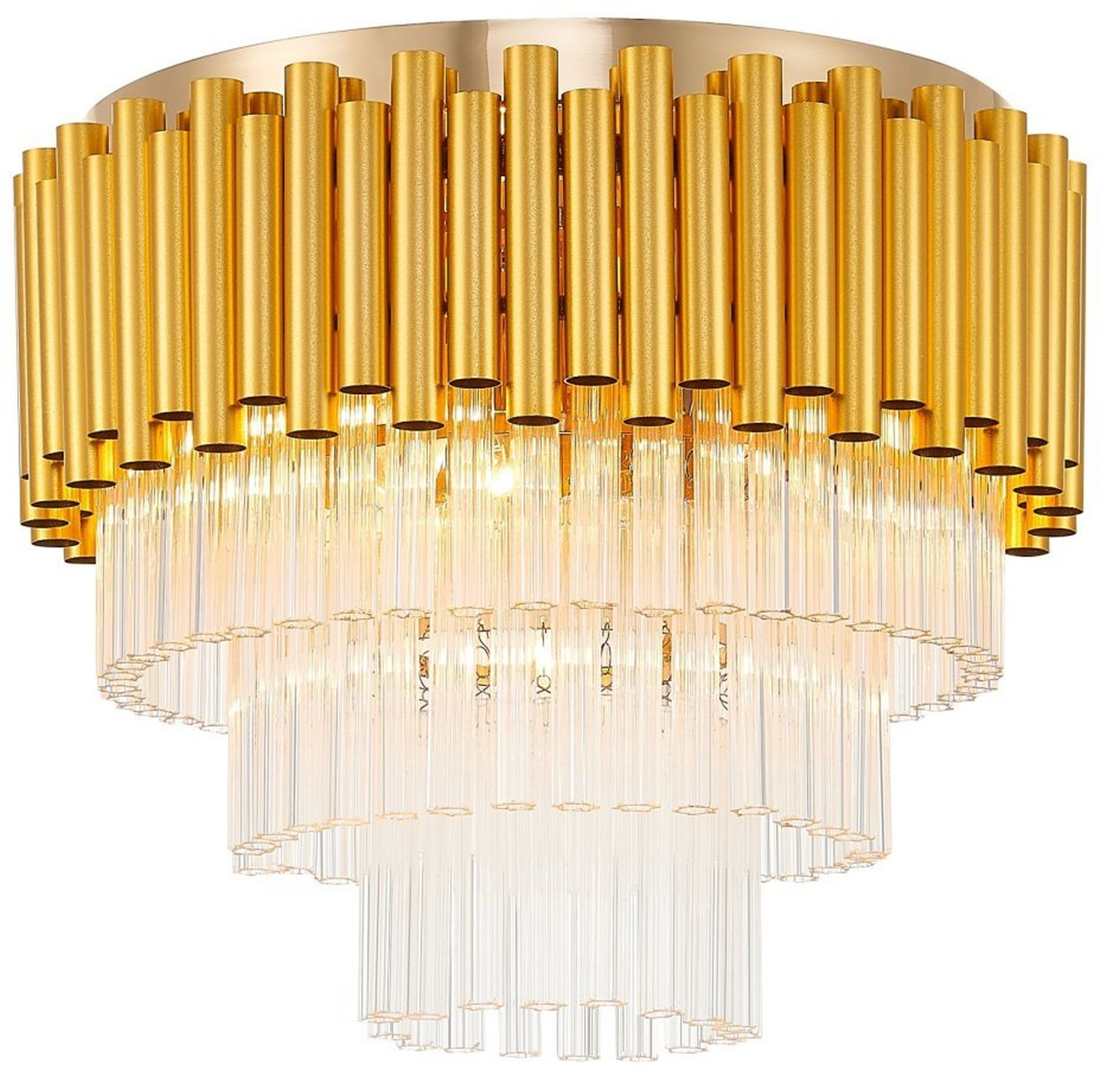 Zuma Line Prima lampa podsufitowa 4x40W złota 20149CM