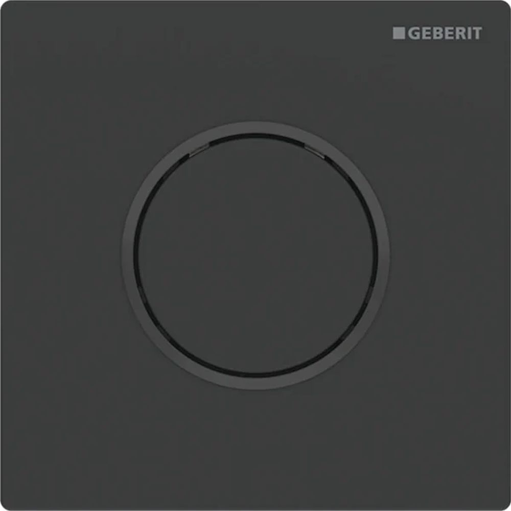 Geberit Typ 10 zawór spłukujący do pisuaru pneumatyczny czarny mat 116.015.16.1 - Wysyłka w 24h