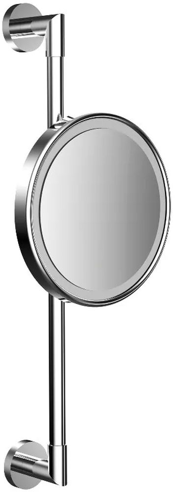 Emco Pure (LED) lusterko kosmetyczne 20,3x54,2 cm okrągłe z oświetleniem chrom 109406014