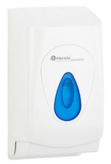 Merida Top pojemnik na papier toaletowy biało-niebieski BTN401