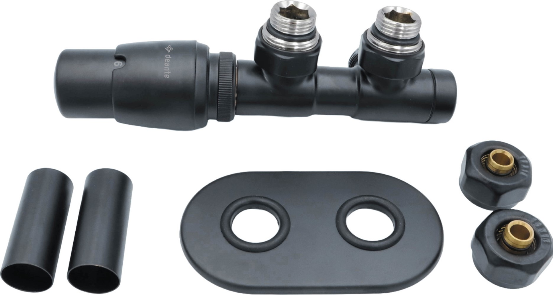 Deante Silia zestaw termostatyczny lewy grafit AGI_DZL1 - Wysyłka w 24h