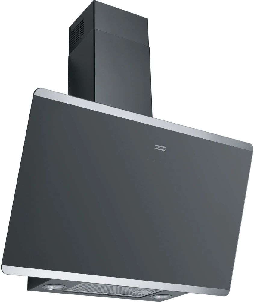 Franke Evo Plus FPJ 705 V BK/SS okap kuchenny 70 cm przyścienny stal szlachetna/szkło czarne 330.0528.069