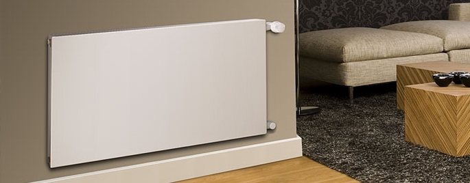 Purmo Plan Compact grzejnik płytowy 40x60 cm podłączenie boczne biały FC33 400x600