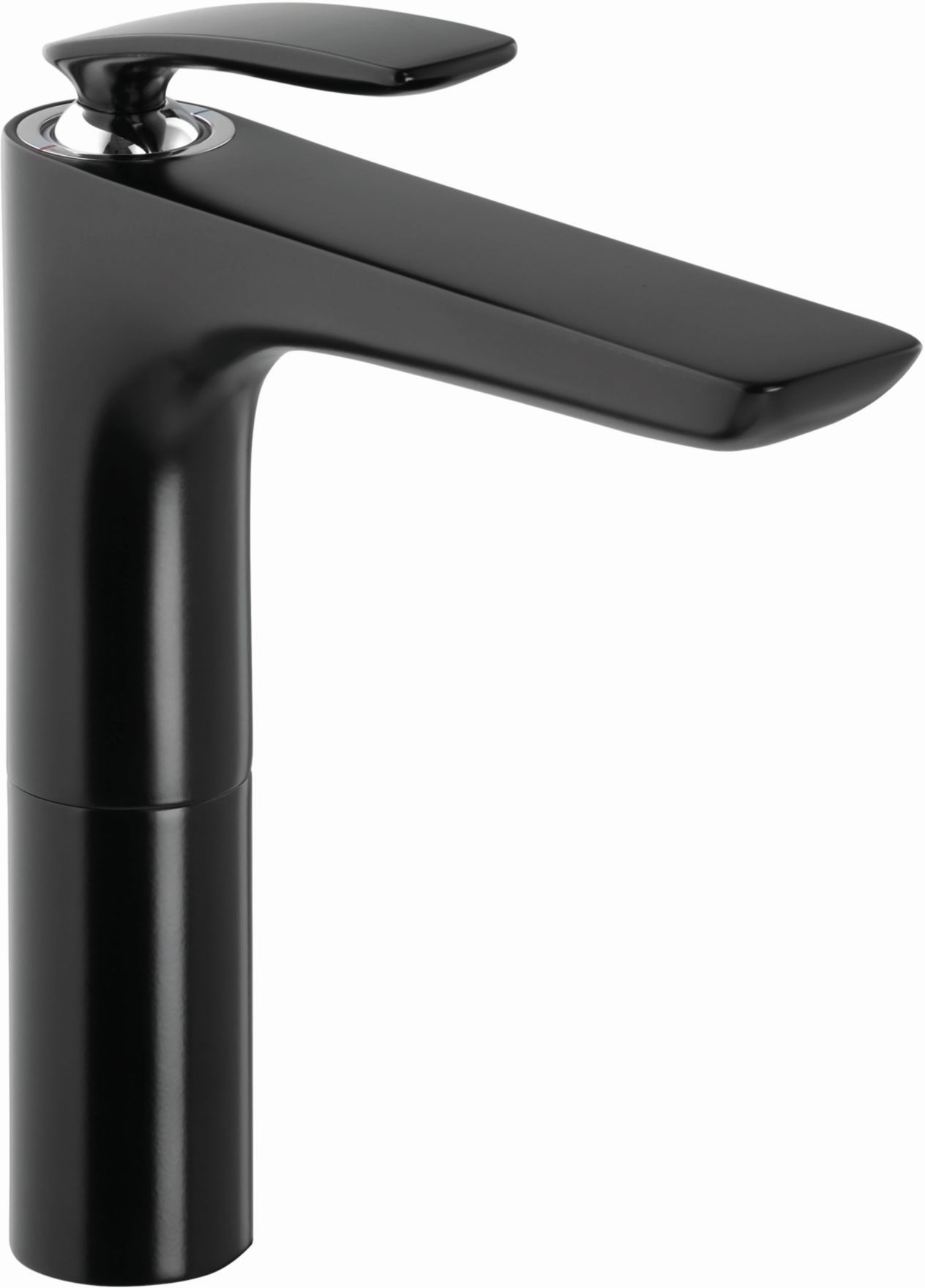 Kludi Balance bateria umywalkowa stojąca czarny mat/chrom 522968775