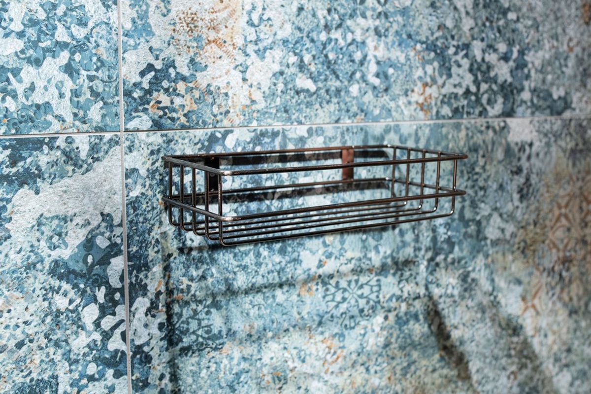 AWD Interior półka łazienkowa 26 cm miedziana AWD02081705