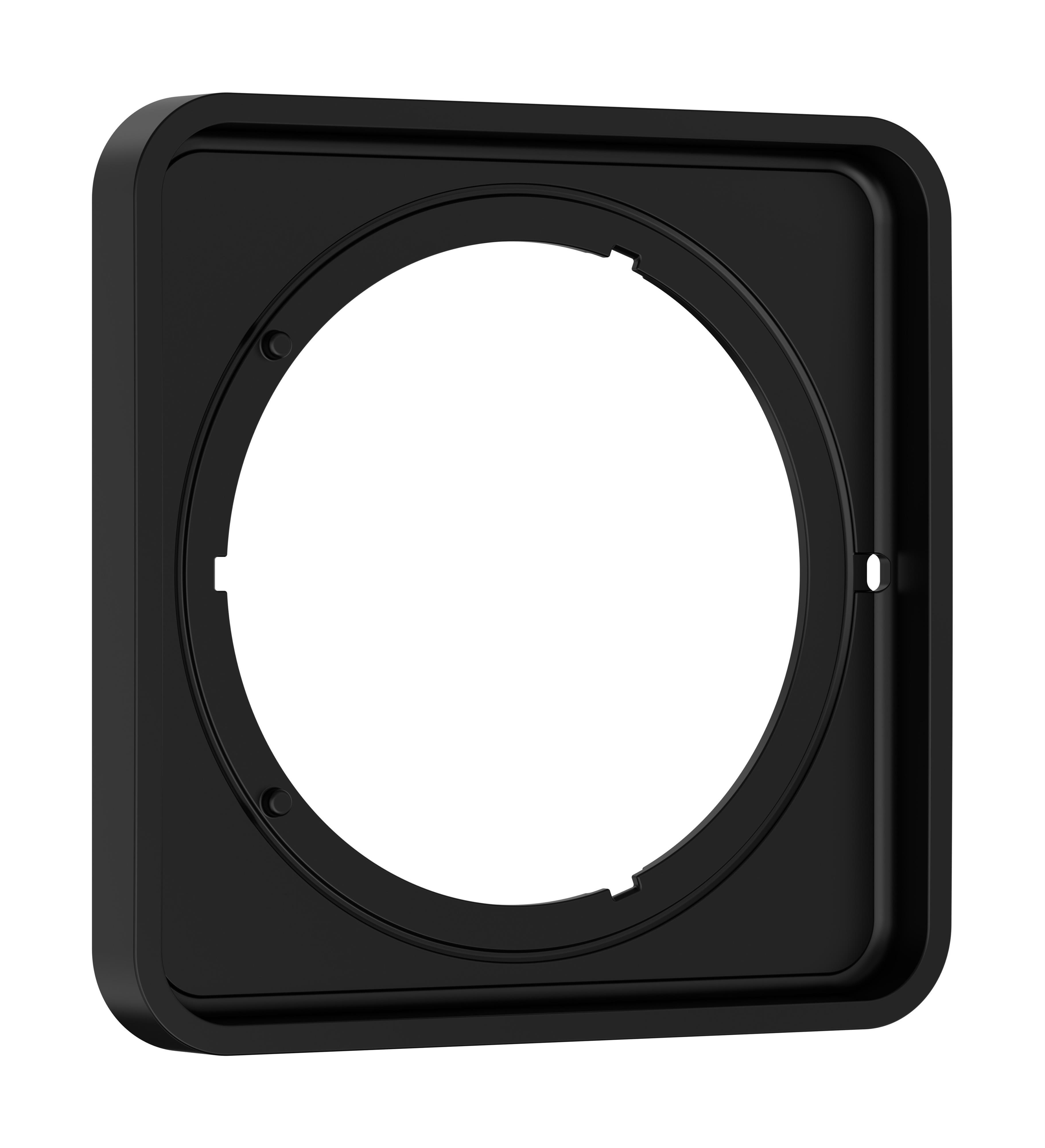 Hansgrohe ShowerSelect Comfort Q rozeta przedłużająca czarny mat 13613670